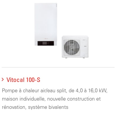 Pompe à Chaleur Viessmann Optimapac